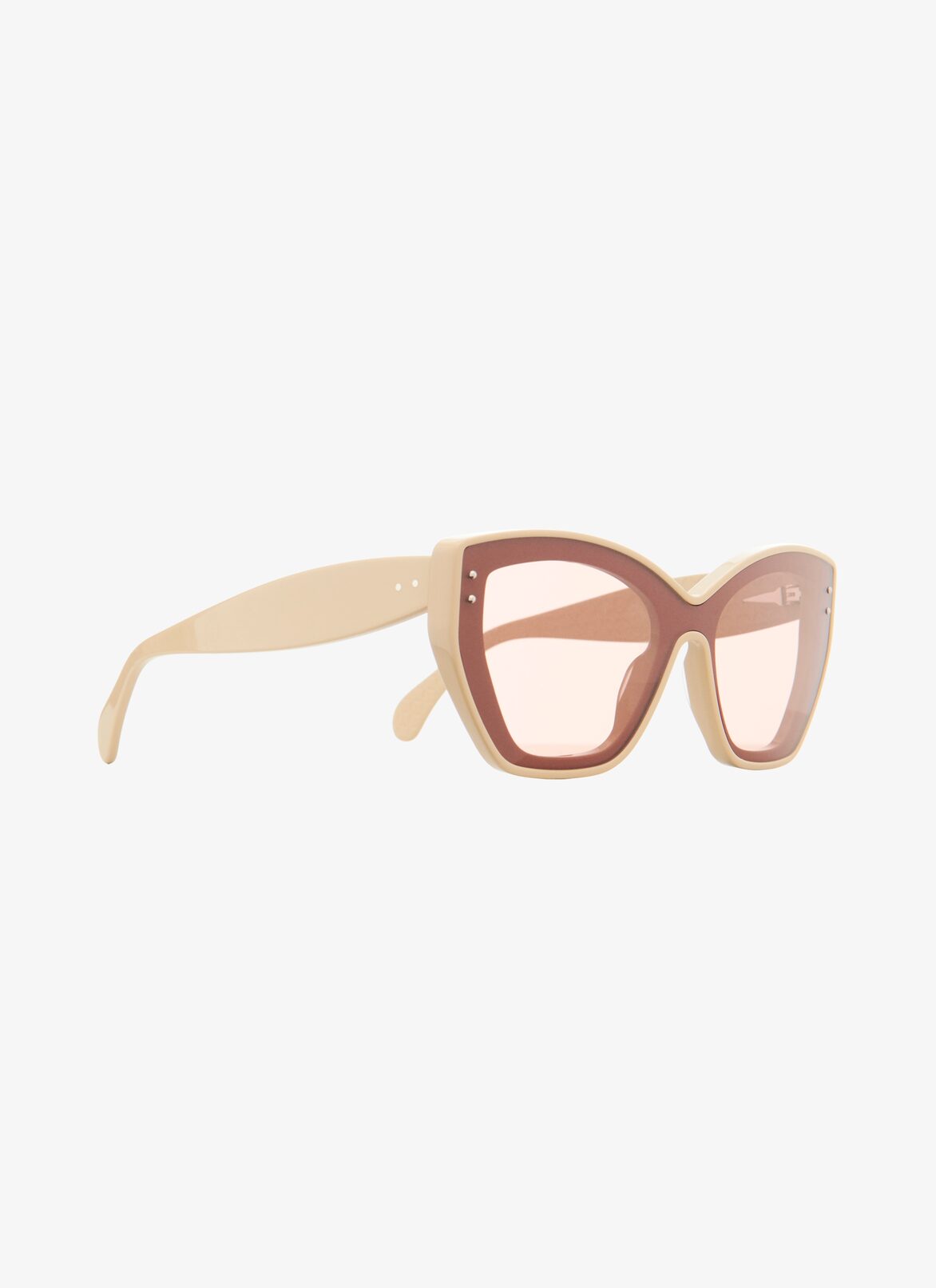 BEIGE SUNGLASSES ALAÏA BEIGE/BROWN BEIGE SUNGLASSES